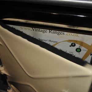 Soot on one of the range doors