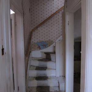 Damp on stairs before