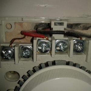 Old Wall Thermo Red black and Earth