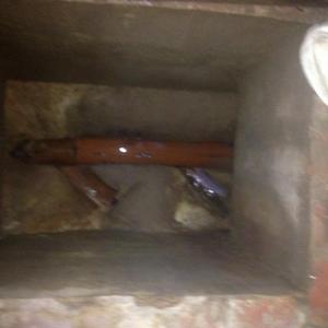 Down man hole