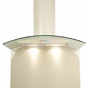 New Cream Curved Glass Hoods