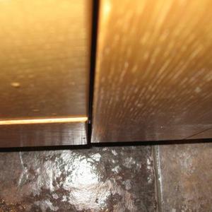 bottom of door flush