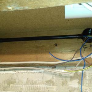 Wiring for fan and fan light