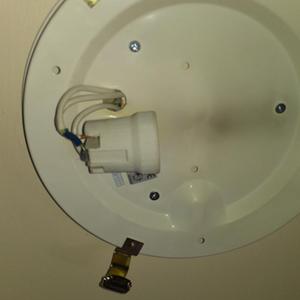 finished 2nd hall light