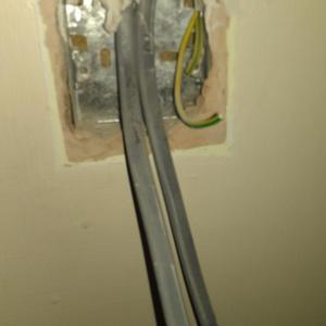 Switch by stair door