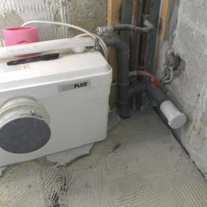 Old sink waste capped off