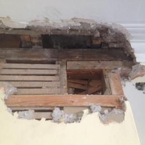 Pic2 - close up of beams in same roof/wall