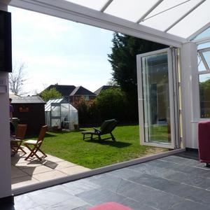 Rehau UPVc Bifold Doors