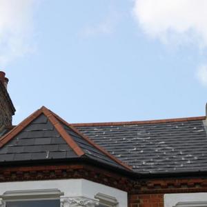 Front roof - south facing