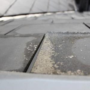 When you pour water on...