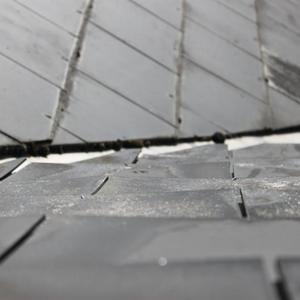 Some tiles curling up