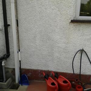 Drains (west side of house)