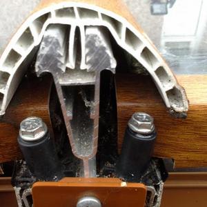 Ultraframe roof capping