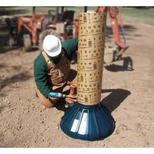 Concrete post system