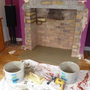 Floor leveling compound.