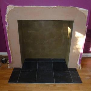 Rendering and plastering.