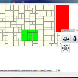 Paving layout edition with AutoDalle