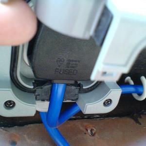 The plug for the outside christmas lights