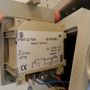 Mechanical timer back