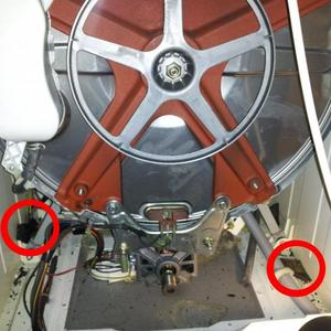 back of neff washing machine