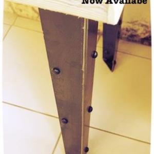 new folded rivet  table legs