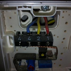 Old Potterton Thermostat Wiring
