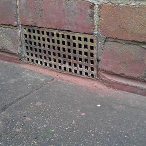 Outside Front Pointed Low Air Brick