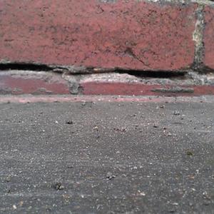 Outside Front Pointing Missing