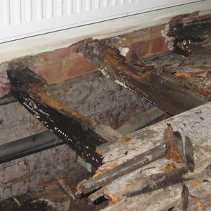 Rotten joist