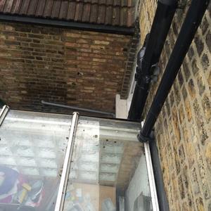 View from upstairs window