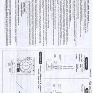 Manrose fan with timer and shutters