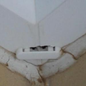 Window hole from above