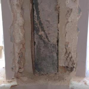 Right side of front window