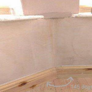 Left side of front window