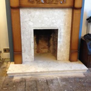 Old Fireplace