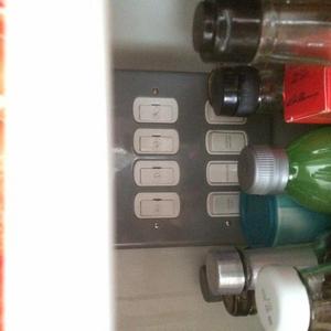 Fuse box in kithchen