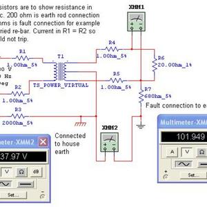 Earth Fault 110 volt
