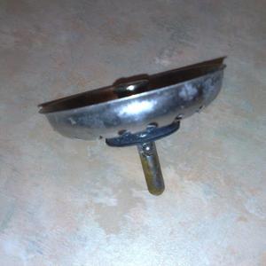 Chrome Basket strainer plug