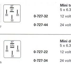 Car relay connections