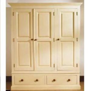 Mottisfont Painted Triple Wardrobe