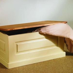 Mottisfont Painted Blanket Box