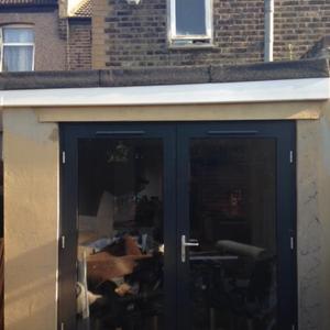 Back of house (rear extension)