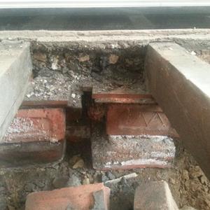 fireplace in room I'm working on