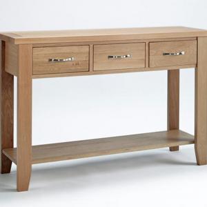 Sherwood Oak Large Console Table