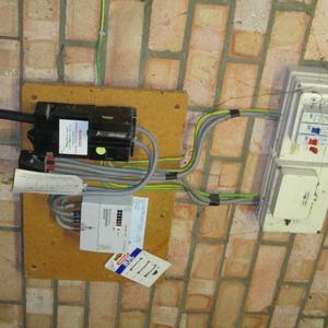 fuseboards and elec meter