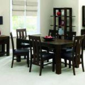 Lyon Oak 110cm End Extension Table & 4 SLT Cha