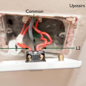 Upstairs Light Switch