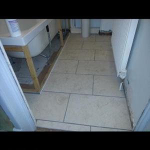 my tiling job