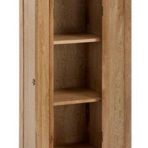 Lansdown Oak Tall Storage Cupboard/Hall Cabinet