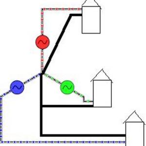 Three phase to single